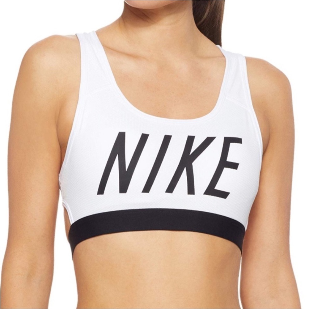 Nike White Yoga Running Sports Bra